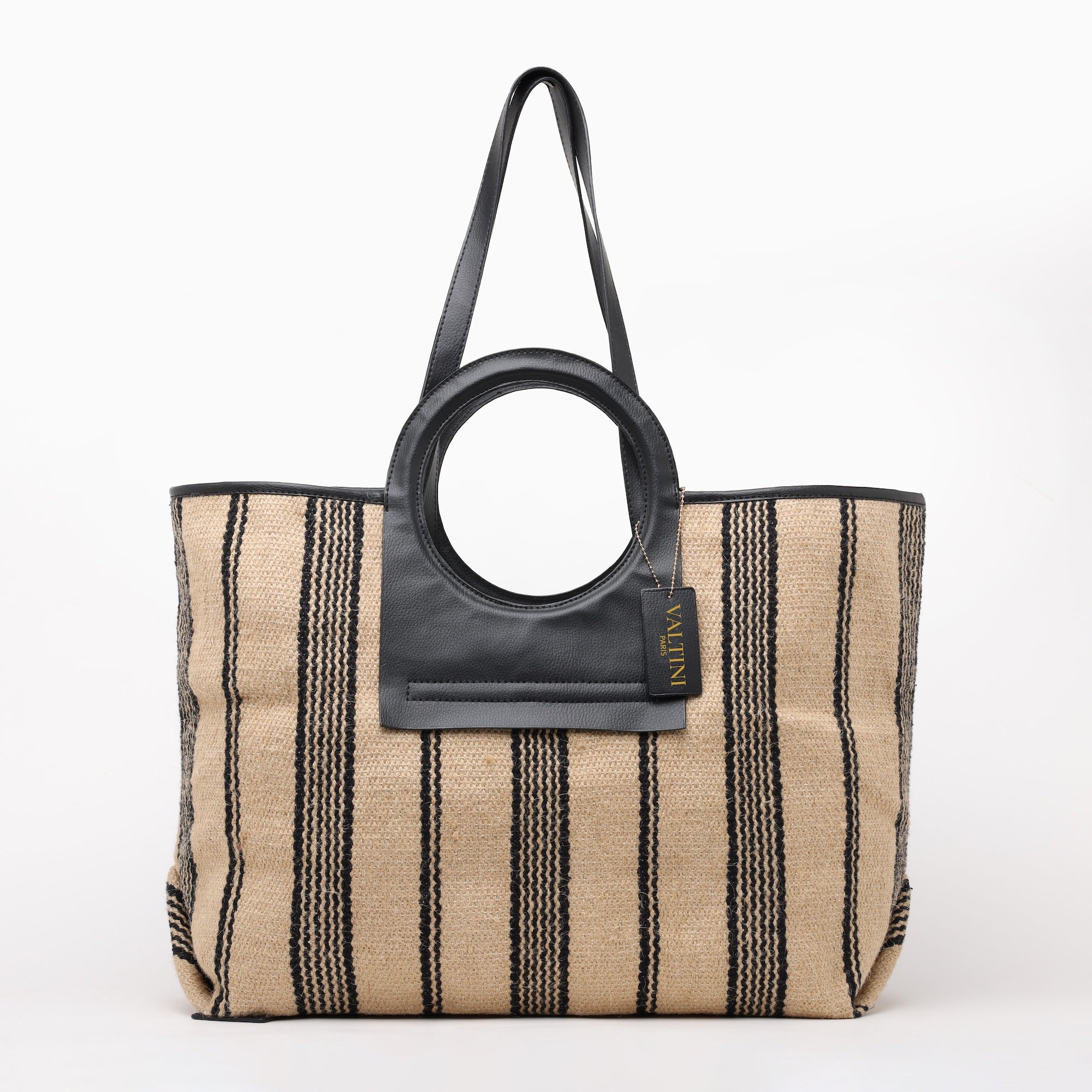 EGYPT JUTE STRIPE BAG