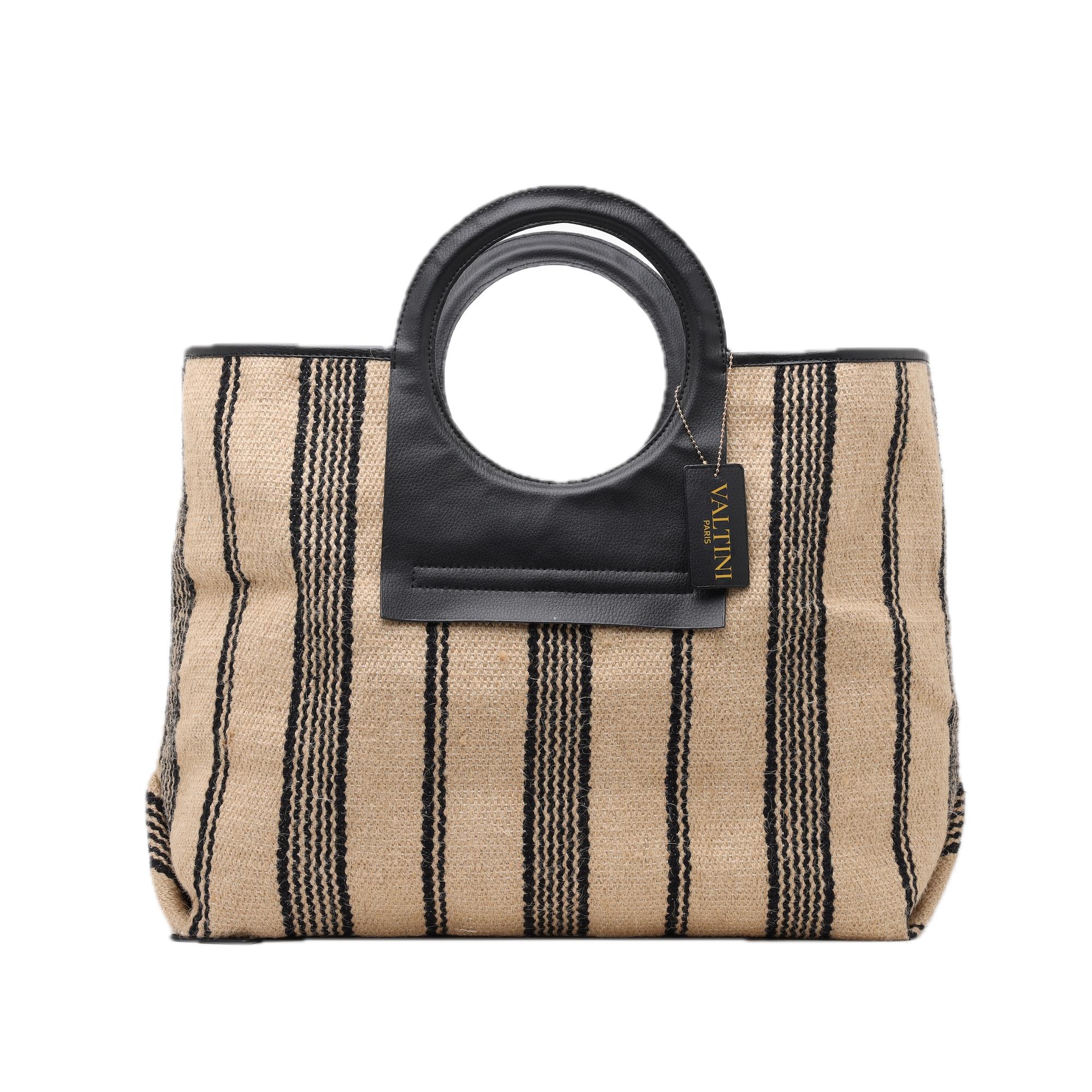 EGYPT JUTE STRIPE BAG
