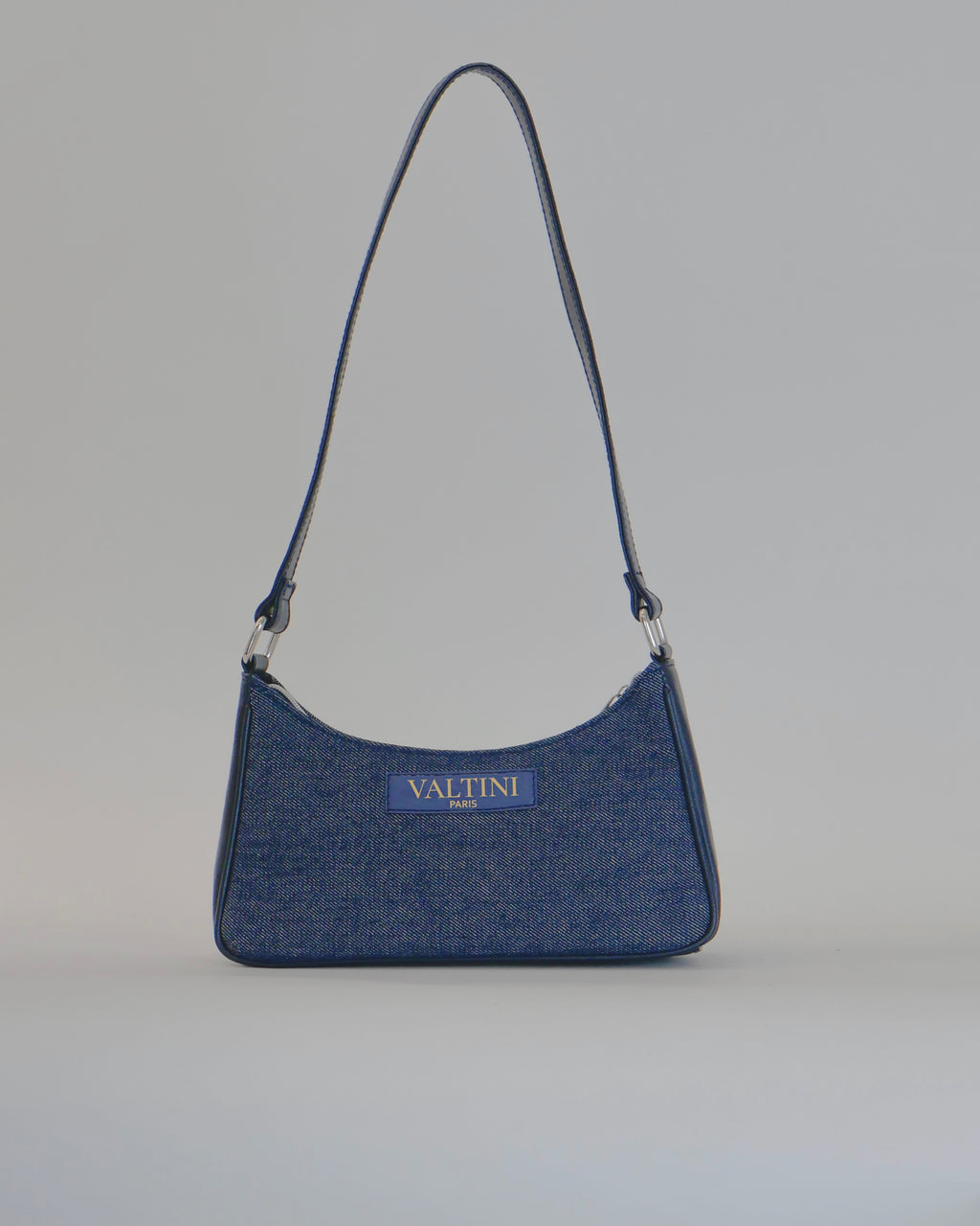 DENIM SHOULDER SLING - BLUE
