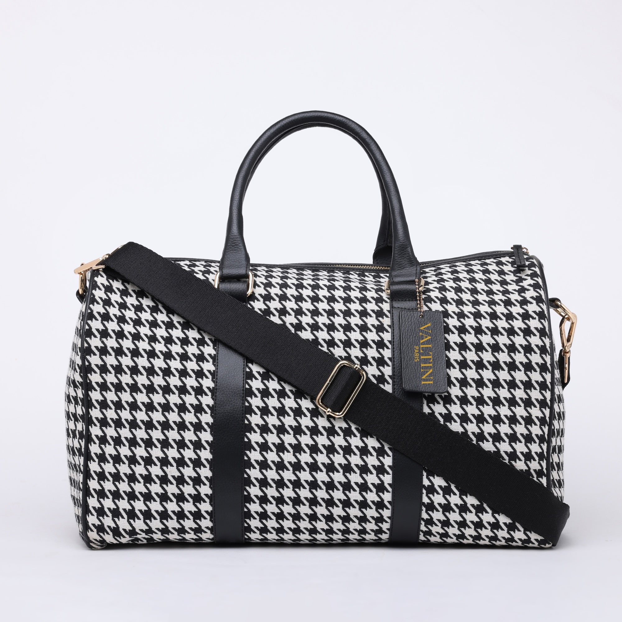 RENO HOUNDSTOOTH DUFFLE