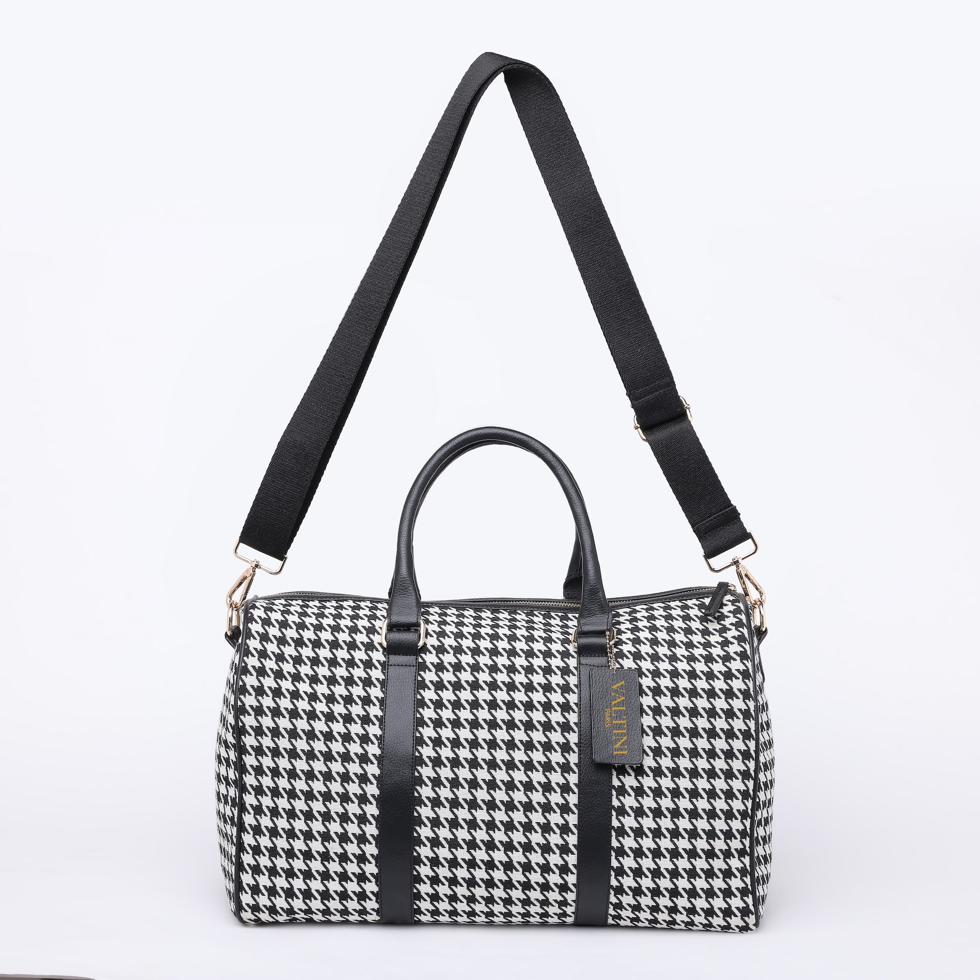 RENO HOUNDSTOOTH DUFFLE