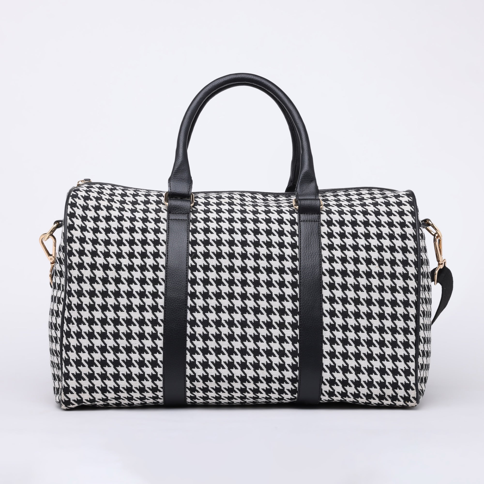 RENO HOUNDSTOOTH DUFFLE