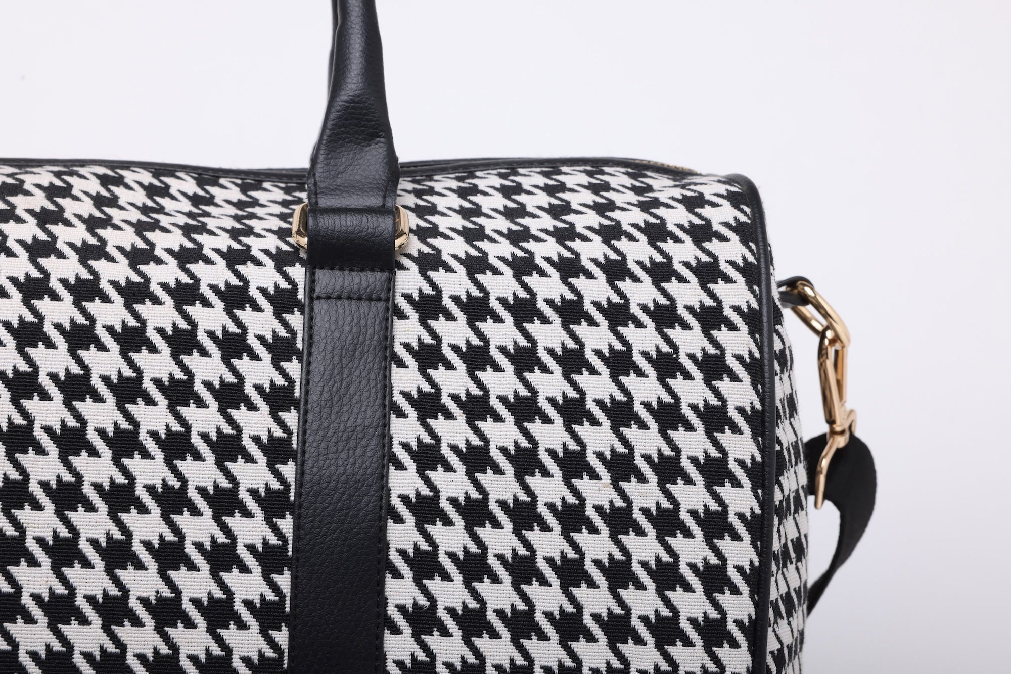 RENO HOUNDSTOOTH DUFFLE