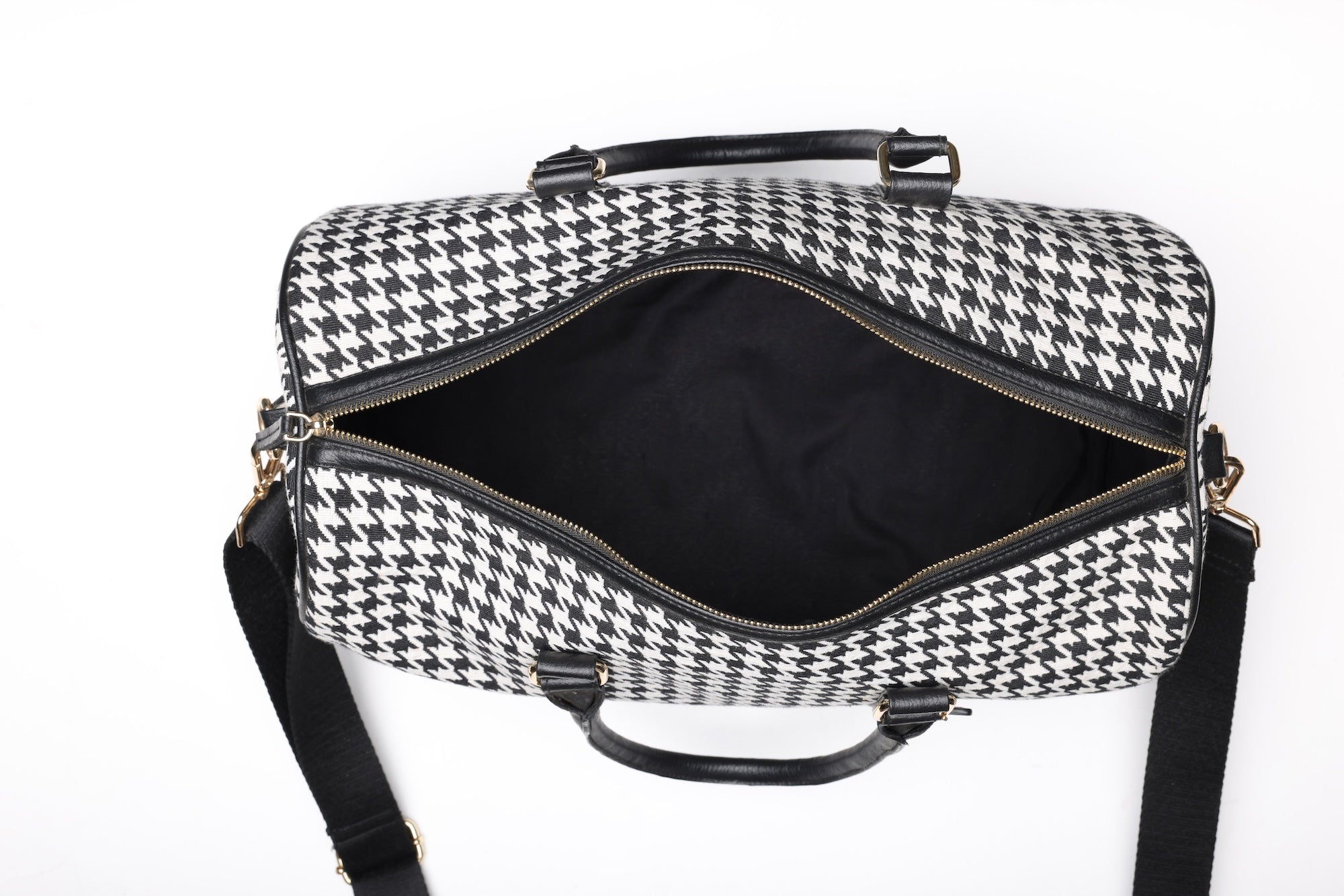 RENO HOUNDSTOOTH DUFFLE