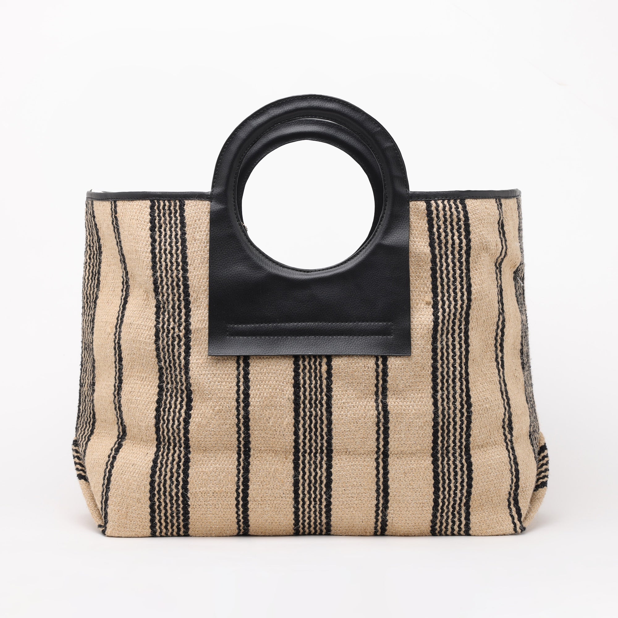 EGYPT JUTE STRIPE BAG