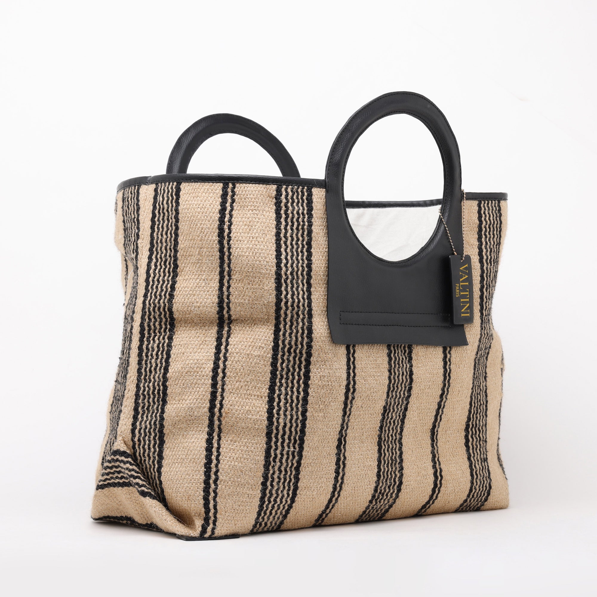 EGYPT JUTE STRIPE BAG