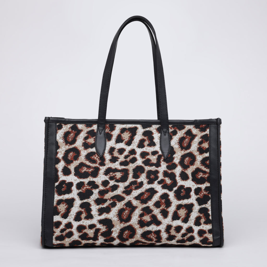 ARIZONA LEOPARD TOTE BAG