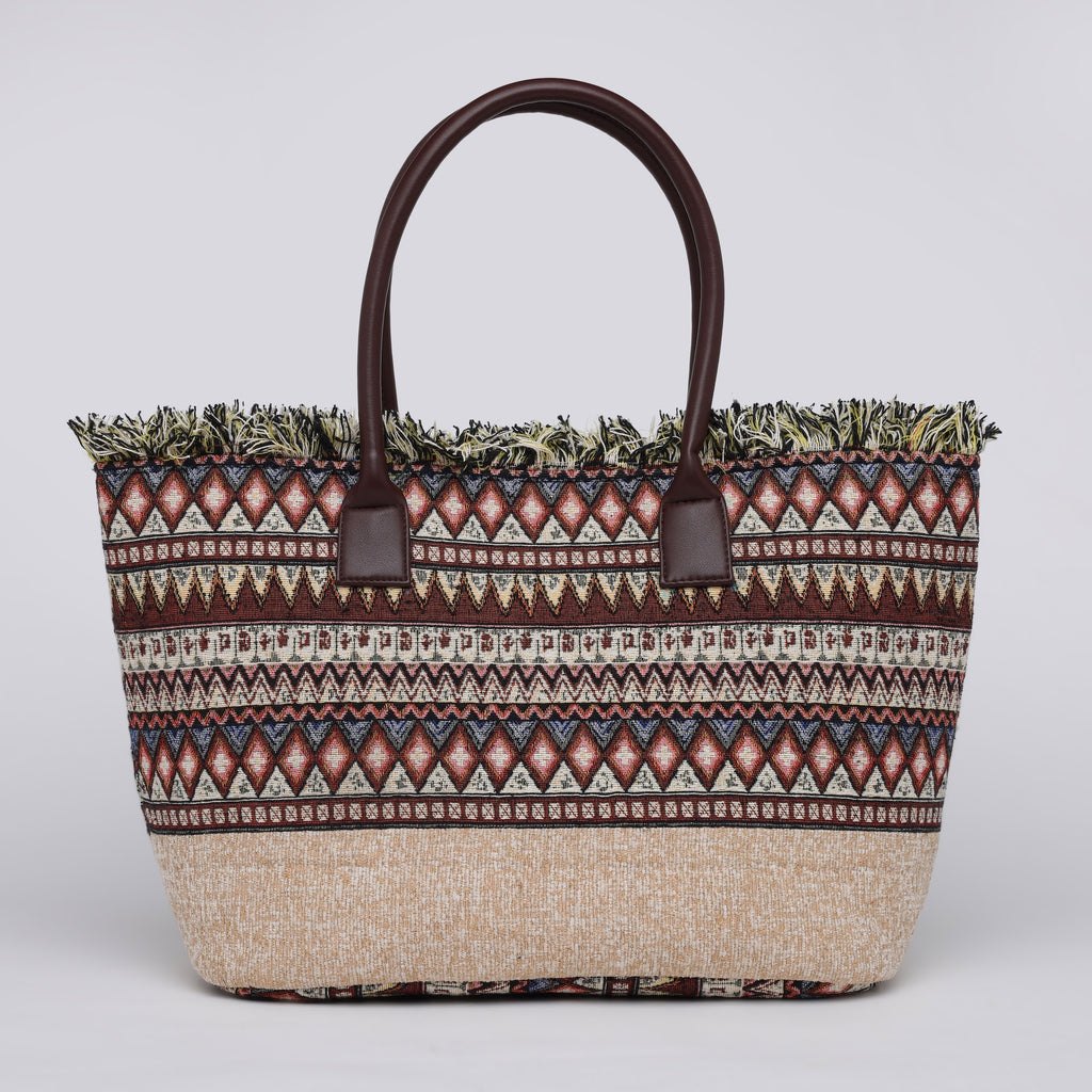 IBIZA FRINGES TOTE BAG