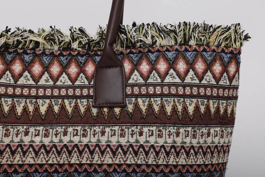 IBIZA FRINGES TOTE BAG