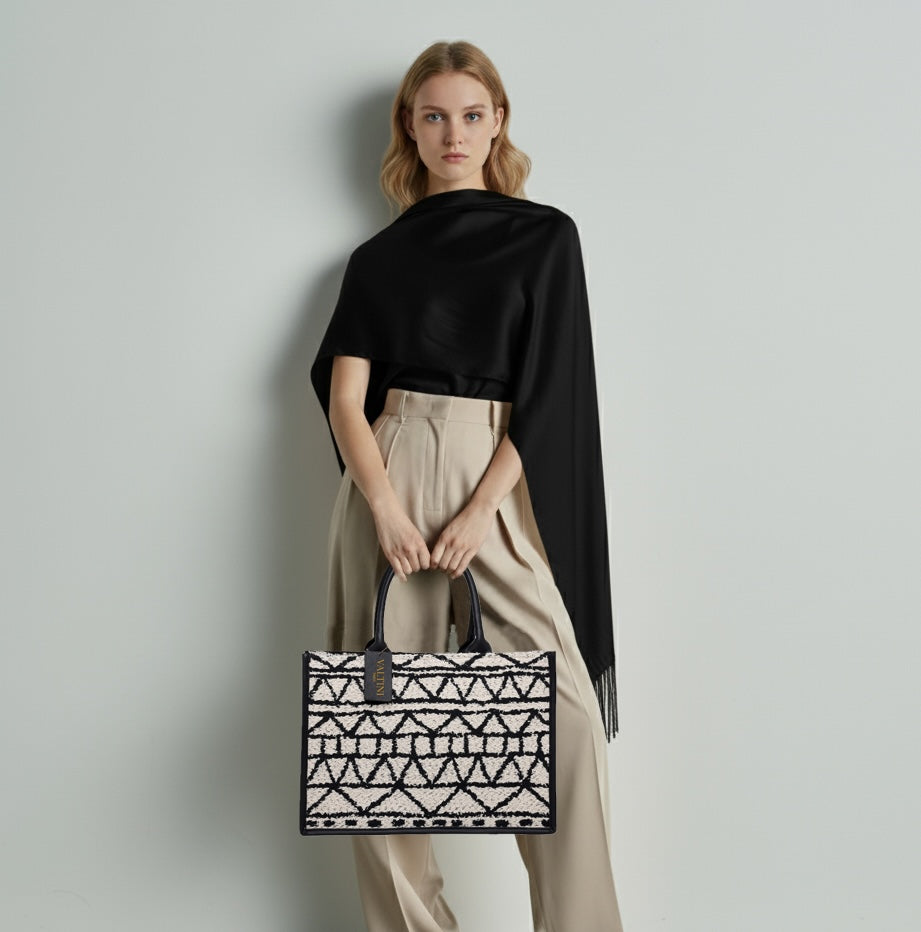 BOHEMIAN FUR TOTE BAG